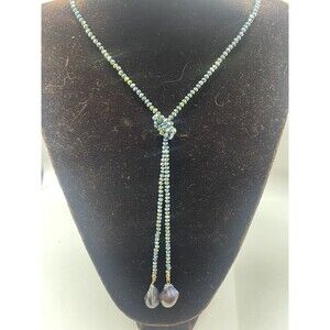 Jules Rondelle Beaded Freshwater Pearl Long Continuous ￼Necklace New